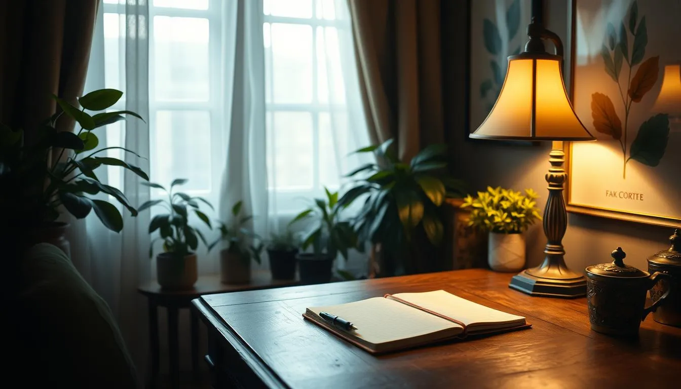 setting up an environment to journal your emotions